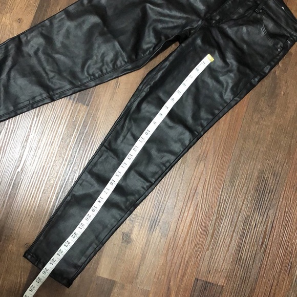 Social Standard by sanctuary mid rise ankle skinny pants coated finish - Picture 5 of 14